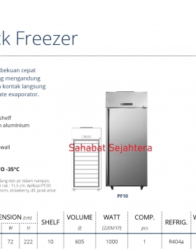 Ice Pack Freezer GEA