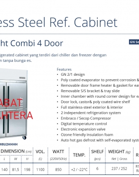 S/S Upright Combi 4 Door GEA